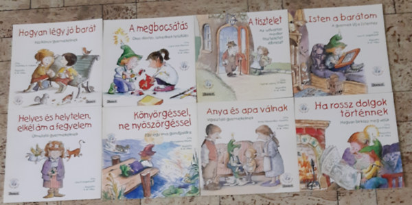 Hogyan l�gy j� bar�t + Helyes �s helytelen, elk�l �m a fegyelem + A megbocs�t�s okos d�nt�s, sz�vednek fel�d�l�s + A tisztelet + Isten a bar�tom + K�ny�rg�ssel, ne ny�sz�rg�ssel + Anya �s apa v�lnak + Ha rossz dolgok t�rt�