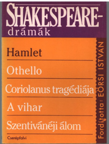 William Shakespeare - Shakespeare drmk - Hamlet