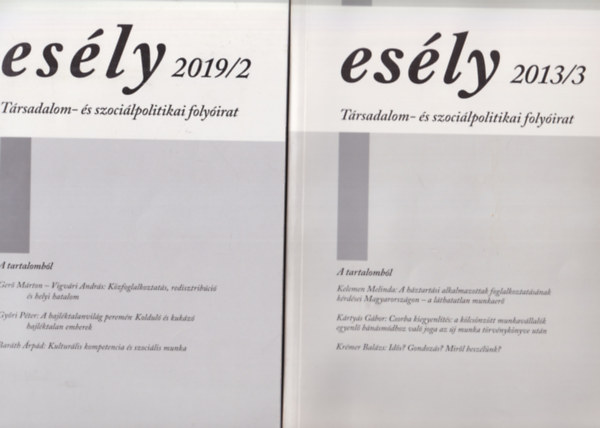 2 db Esly 2013/3  s 2019/2. szmok