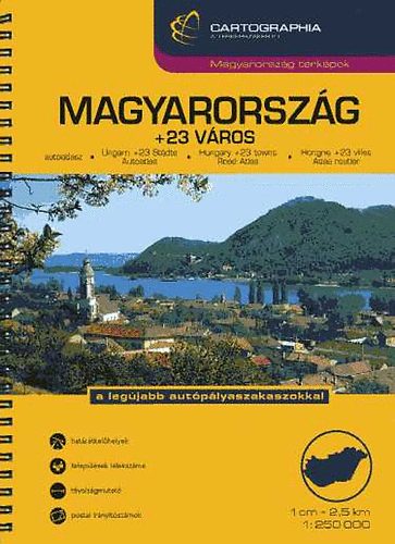 Magyarorszg + 23 vros (Cartographia)