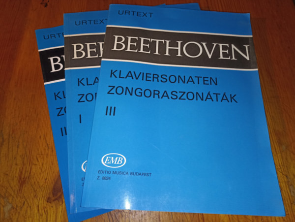 Ludwig van Beethoven - Klaviersonaten (Zongoraszontk) I-III.