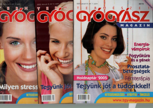 Termszetgygysz magazin 2005/1-12. (teljes vfolyam szmonknt.)