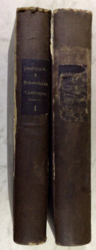 Dr. Jendrassik Ern�; Dr. Herzog Ferenc - A belorvostan tank�nyve I-II.