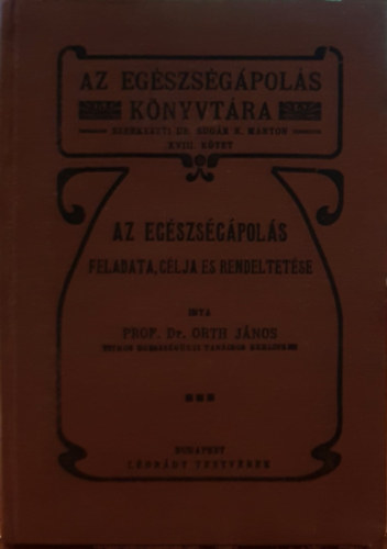 Az Eg�szs�g�pol�s Kisk�nyvt�ra I-V. VIII-XXIII.