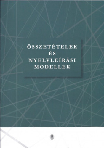 �sszet�telek �s nyelvle�r�si modellek