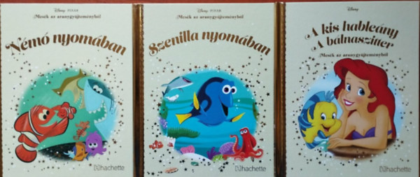 3db Mesk az aranygyjtemnybl:Nm nyomban,Szenilla nyomban,A kis hableny - A blnaszitter