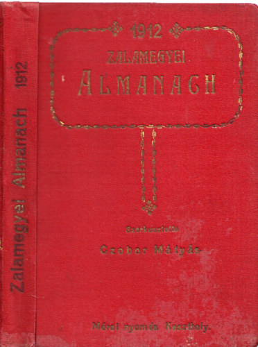 Zalamegyei Almanach 1912. vre