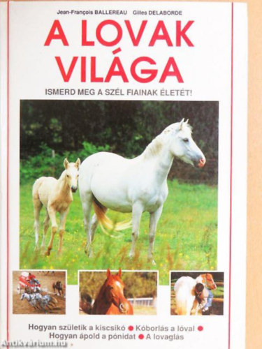 A lovak vilga Ismerd meg a Szl fiainak lett!     - Hogyan vljunk a l igaz trsv? - Egy l tulajdonosnak lenni - Munka a lovakkal -  Lovasnpek