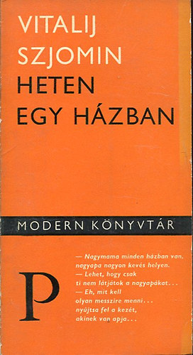 Vitalij Sztomin - Heten egy h�zban