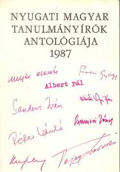Borbndi Gyula  (szerk.) - Nyugati magyar tanulmnyrk antolgija 1987