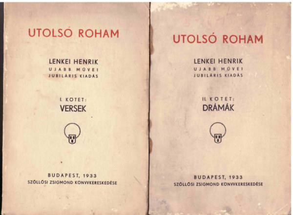 Utols roham I-II. (Versek - drmk)