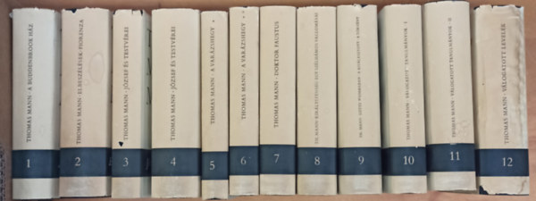 Thomas Mann mvei I-XII. (1-12.)