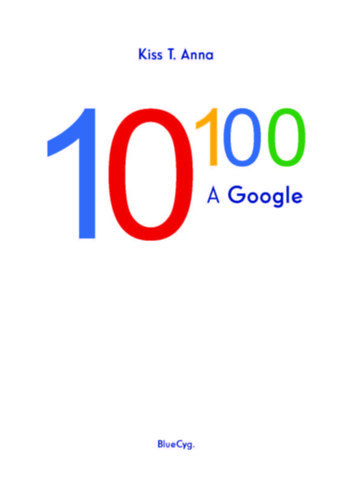 Kiss T. Anna - 10 a szzadikon - A Google