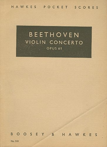 Violin concerto - Opus 61 (kotta)