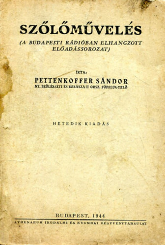 Sz�l�m�vel�s