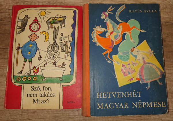 2 klasszikus gyerekknyv kisebbeknek: Sz, fon, nem takcs. Mi az? Hetvenht magyar npmese