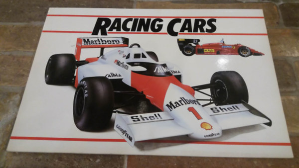 Artwork by Jim Bamber Text by David Hodges - Racing Cars