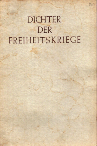 Dichter Der Freiheitskriege (1935)