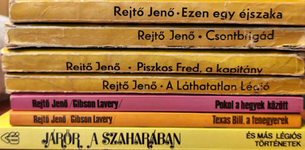 Rejtő Jenő könyvcsomag (7 db)