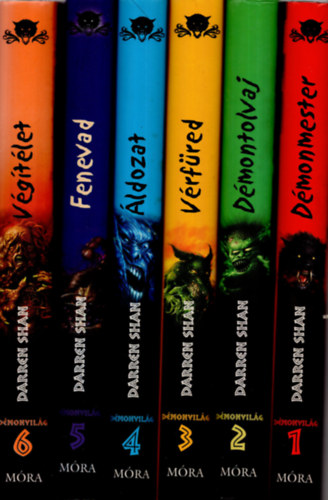 Darren Shan - Dmonvilg 1-6. (Dmonmester, Dmontolvaj, Vrfred, ldozat, Fenevad, Vgtlet)