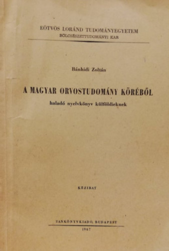 A magyar orvostudomny krbl