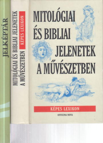 2 db. mveldstrtnet (Mitolgiai s bibliai jelenetek a mvszetben + Jelkptr)