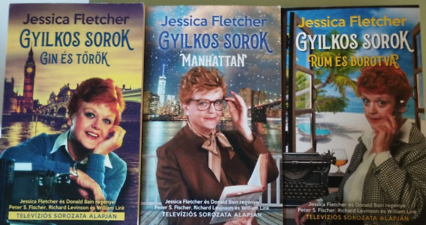 3db Fletcher Jessica k�nyv Gyilkos sorok:Gin �s t�r�k,Manhattan,Rum �s borotva
