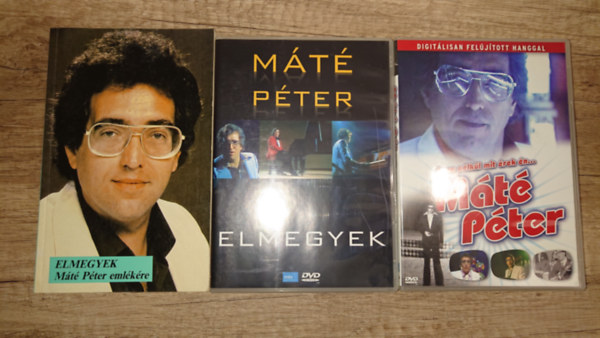 1 knyv s 2 DVD Mt Pterrl: Elmegyek - Mt Pter emlkre, Zene nlkl mit rek n... Mt Pter, Elmegyek