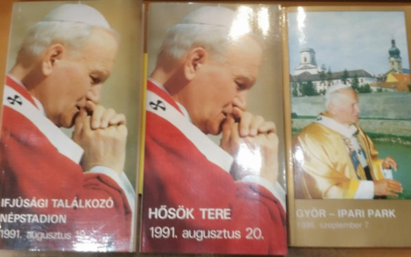 Sz. Bodnr va  (szerk.) - 3 db Ifjsgi Tallkoz Npstadion 1991. augusztus 19. + Hsk tere 1991. augusztus 20. + Gyr - Ipari park 1996. szeptember 7.