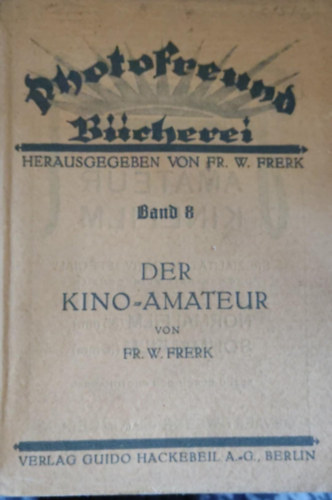 Der kino-amateur (a filmes amatr nmet nyelven)