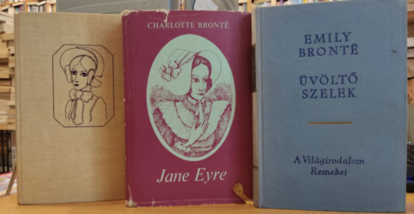 3 db Bront: Jane Eyre + Shirley + vlt szelek