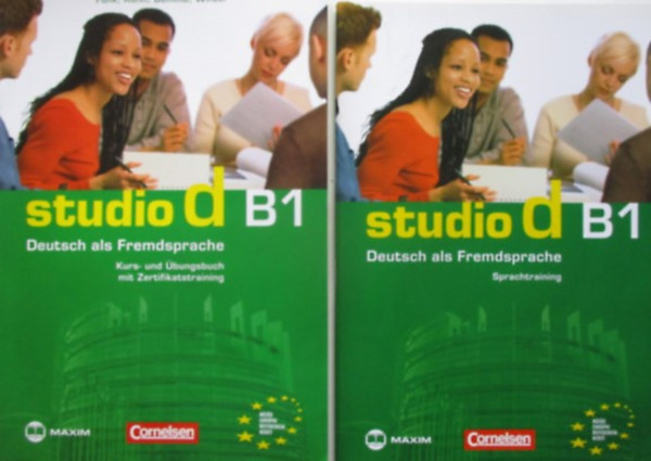 Studio D B1 Kurs-Und bungsbuch + Studio D B1 Sprachtraining (CD mellkletel)