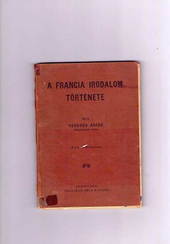 A francia irodalom trtnete