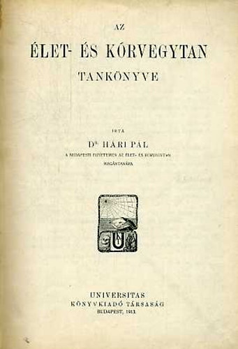 Az �let- �s k�rvegytan tank�nyve