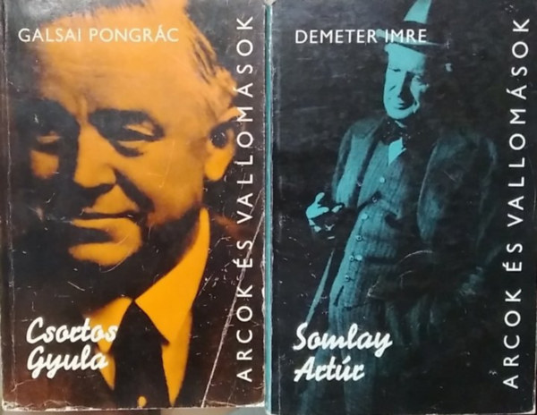 Demeter Imre Galsai Pongr�c - 2 db m�, r�gi id�k sz�n�szei: Csortos Gyula+ Somlay Art�r