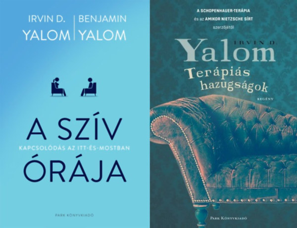 2 db Irvin D. Yalom pszicholgiai knyv: A szv rja - Kapcsolds az itt-s-mostban + Terpis hazugsgok