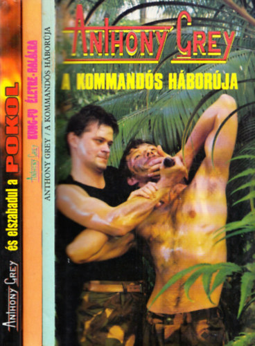 3 db. kalandreg�ny (A kommand�s h�bor�ja + Kung-fu �letre-hal�lra + �s elszabadul a pokol)