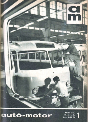 B. P�r Ibolya  (szerk.) - Aut�-motor 1965. XVIII. �vf. 1-24. sz�m egybek�tve
