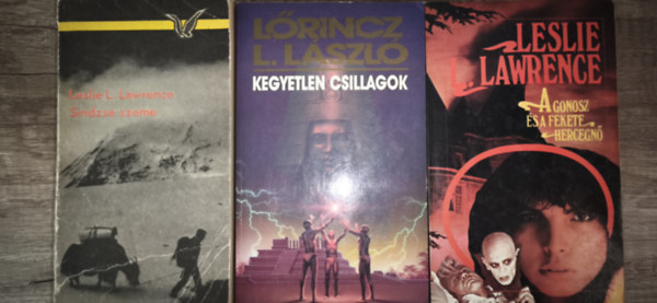 3db Leslie L. Lawrence m� - Sindzse szeme, Kegyetlen csillagok, A gonosz �s a fekete hercegn�