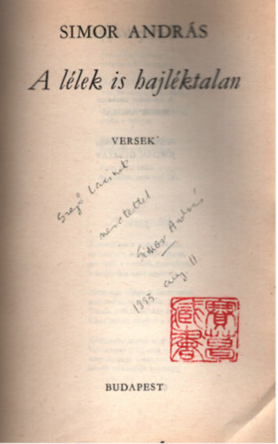 A llek is hajlktalan (dediklt)