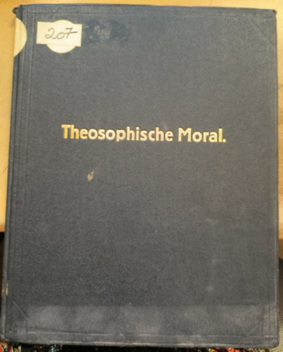 Theosophische Moral ("Teoz�fiai erk�lcs" n�met nyelven)