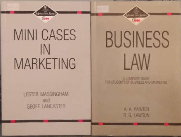 Mini Cases in Marketing + Business Law  (2 volumes)