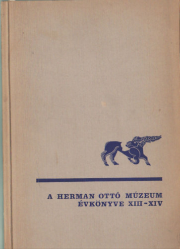 A Herman Ott Mzeum vknyve XIII-XIV. 1974-1975