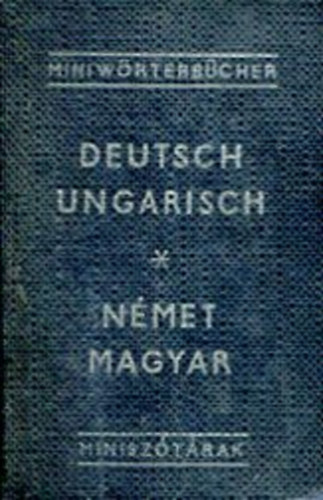 N�met-Magyar minisz�t�r (Minisz�t�rak) - Minik�nyv