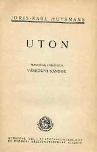 Uton (H�res k�nyvek)