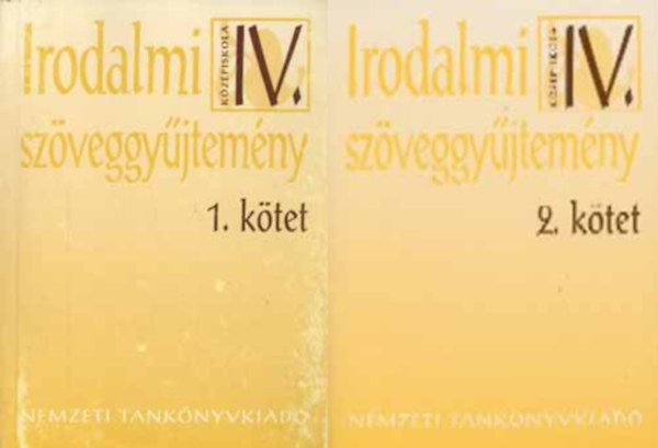 Irodalmi szveggyjtemny 1.-2. A kzpiskolk IV. osztlya szmra