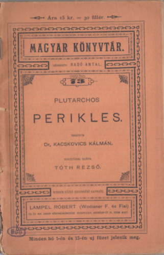 Perikles (Magyar Knyvtr)
