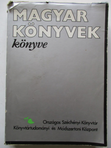 Magyar k�nyvek k�nyve