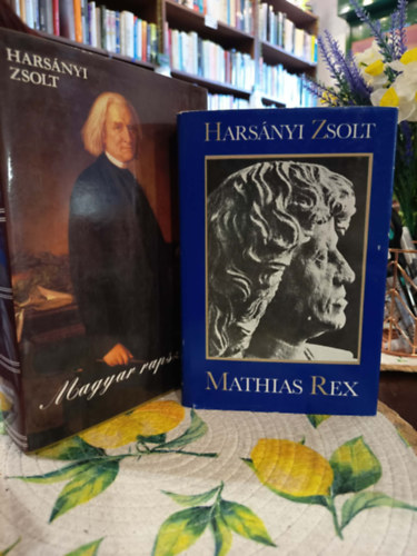 Hars�nyi Zsolt k�nyvcsomag 2 darabos: Mathias Rex, Magyar rapsz�dia