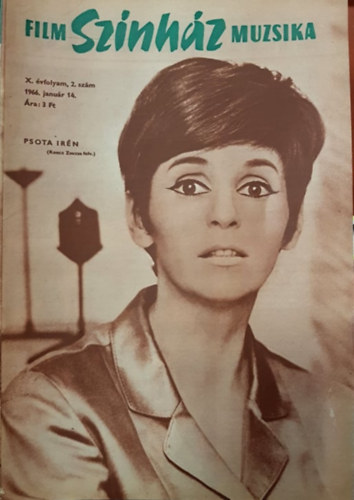 Film Sz�nh�z Muzsika X. �vfolyam 1966. Nem teljes �vfolyam, 38 sz�m lapsz�monk�nt